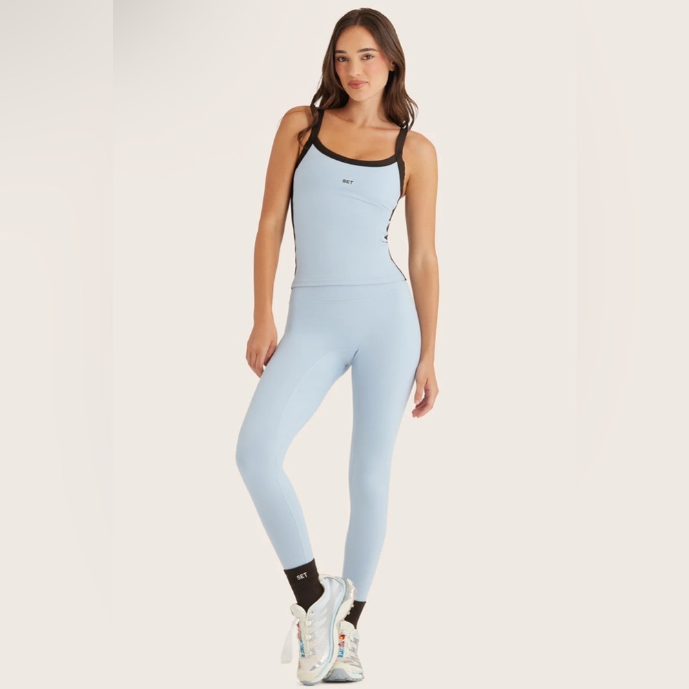 Set Active Formcloud High-Rise Leggings in Frosting